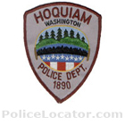 Hoquiam Police Department Patch