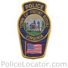 Front Royal Police Department Patch