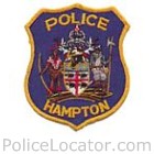 Hampton Police Department Patch