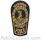Old Dominion University Police Department Patch