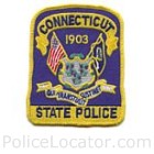 Connecticut State Police Patch