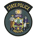 Maine State Police Patch