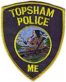 Topsham Police Department Patch