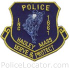 Hadley Police Department Patch