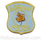 Adrian Police Department Patch