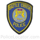Battle Creek Police Department Patch