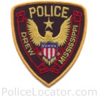 Drew Police Department Patch