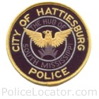 Hattiesburg Police Department Patch