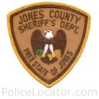 Jones County Sheriff's Office Patch