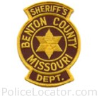 Benton County Sheriff's Office Patch