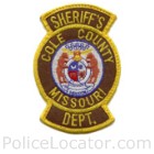 Cole County Sheriff's Department Patch