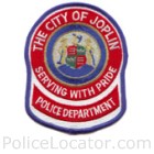 Joplin Police Department Patch