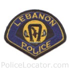 Lebanon Police Department Patch