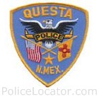 Questa Police Department Patch