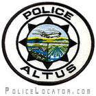 Altus Police Department Patch