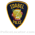 Idabel Police Department Patch