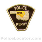 Perry Police Department Patch