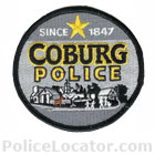 Coburg Police Department Patch