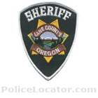 Lane County Sheriff's Office Patch