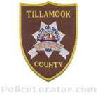 Tillamook County Sheriff's Office Patch