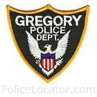 Gregory Police Department Patch